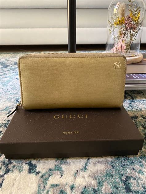 portafogli gucci grande da donna gg cipria metallizzato collezione 2017|Portafoglio GG misura media in pelle cipria .